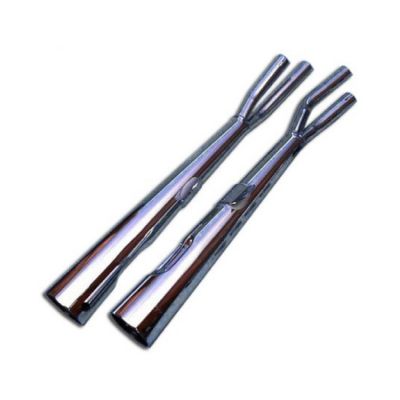 Výfuk MARVING MARVI CB 350 FOUR homologovaný - pár - chrom